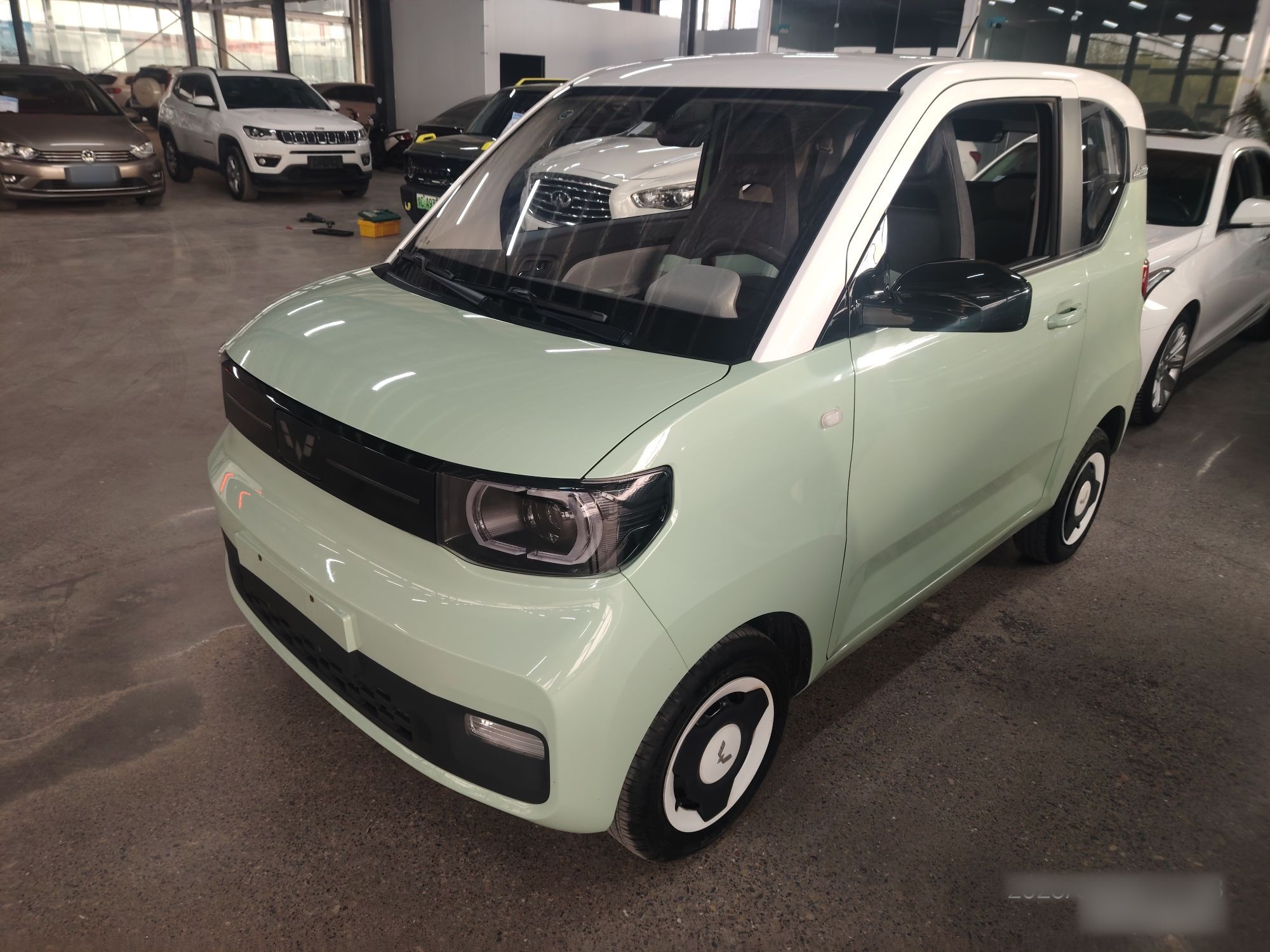 Parte inferior delantera