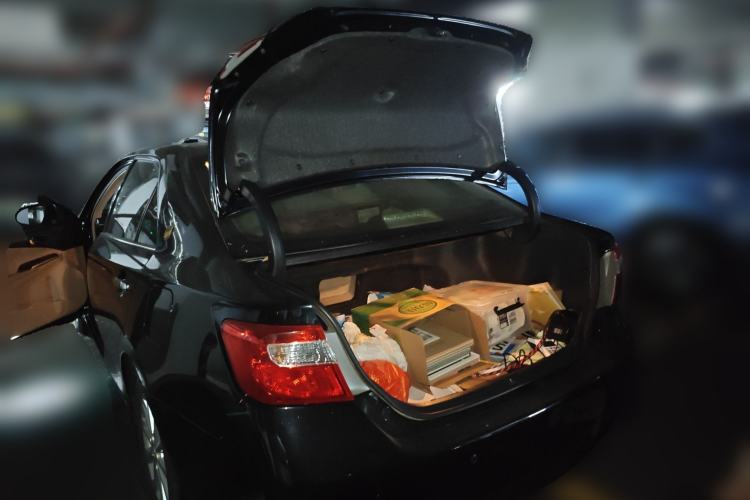 Used Toyota Camry 2013 2.5G Comfort Edition Trunk