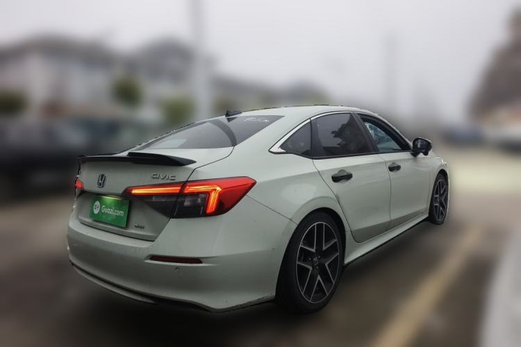 Used Honda Civic 2023 2.0L eHEV Swift Edition Rear Right 45 Deg