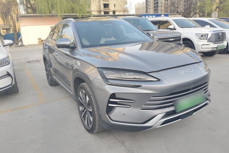 Used BYD Song PLUS New Energy 2025 DM-i Intelligent Driving 112KM Prestige Model Front Right 45 Deg