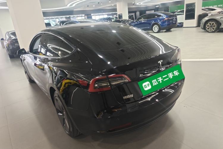 Used Tesla Model 3 2022 Rear-Wheel-Drive Version Rear Left 45 Deg