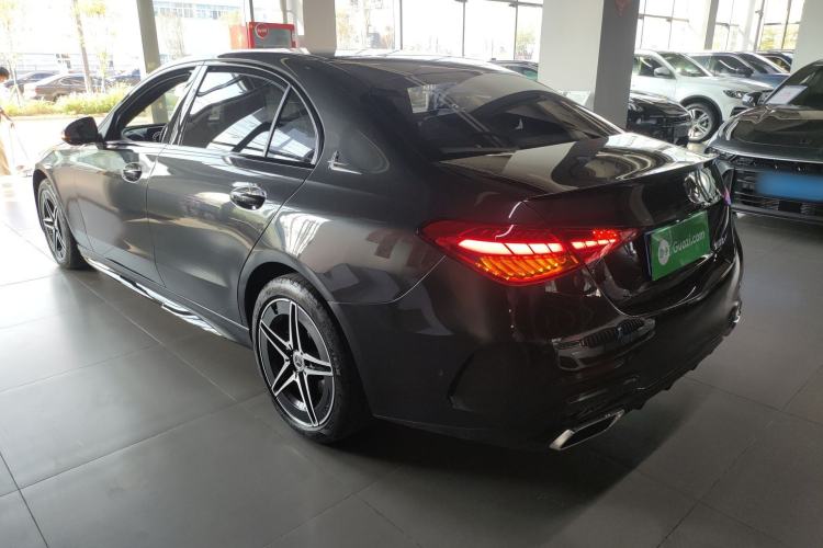 Used Mercedes-Benz C-Class 2023 Restyled C 260 L Night Edition Sports Version Rear Left 45 Deg