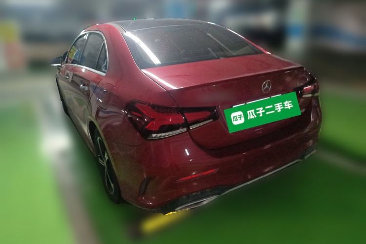 Used Mercedes-Benz A-Class 2022 Revised Version A 200 L Sport Sedan Fashionable Style Rear Left 45 Deg