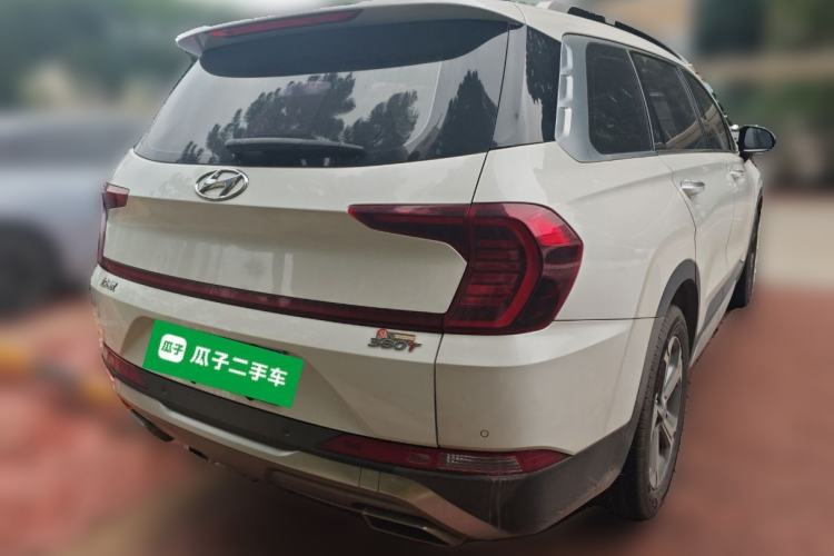 Used Hyundai Santa Fe 2019 380 TGDi GLS Automatic 2WD Luxury Version China VI Standard Rear Right 45 Deg