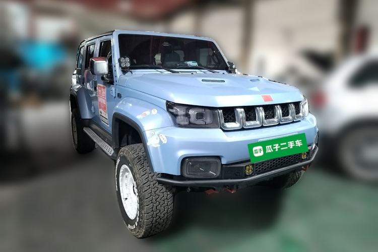 Used BAIC Off-Road BJ40 2023 2.0T Automatic Four-Wheel Drive Urban Hunter Edition Chivalrous Type Front Right 45 Deg