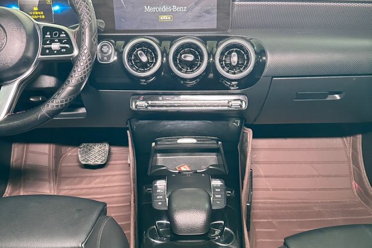 Used Mercedes-Benz A-Class 2022 A 200 L Sport Sedan Dynamic Model Audio And AC Panel