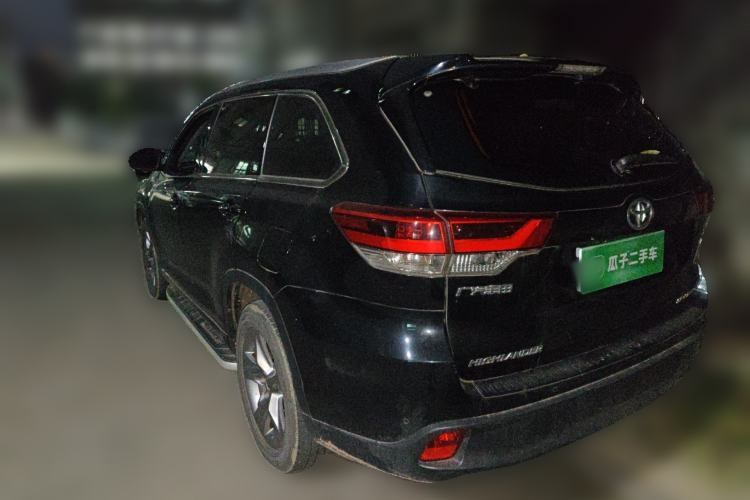 Used Toyota Highlander 2018 2.0T Four-Wheel Drive Prestige Version 7 Seats China VI Standard Rear Left 45 Deg