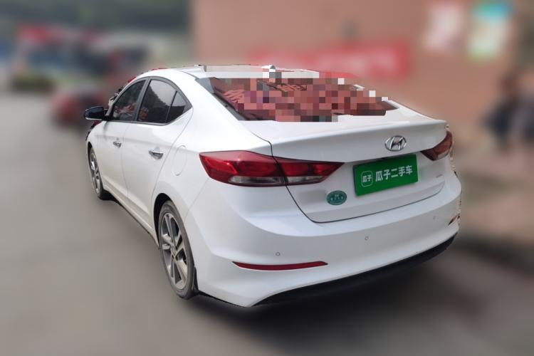 Used Hyundai Elantra (6th Generation / Lingdong) 2016 1.6L Automatic ZhiXuan – Elite Version Rear Left 45 Deg
