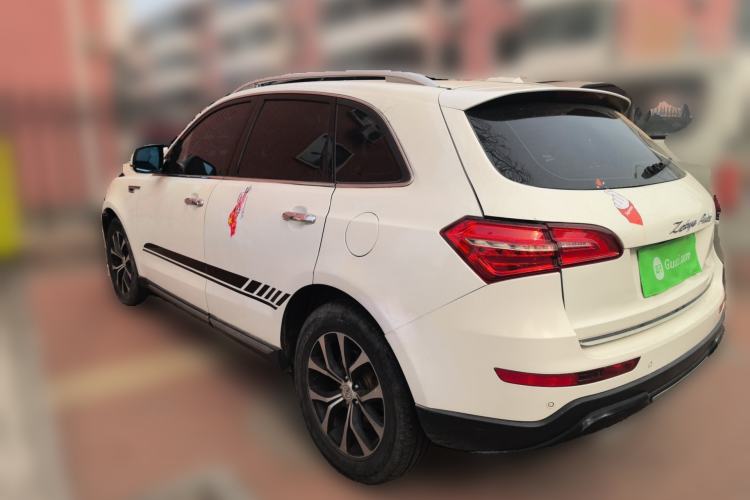Used Zotye T600 2016 Sport Edition 2.0T DCT Prestige Model Rear Left 45 Deg
