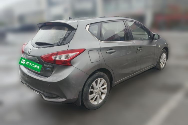 Used Nissan Tiida 2016 1.6L CVT Cool Dynamic Edition Rear Right 45 Deg