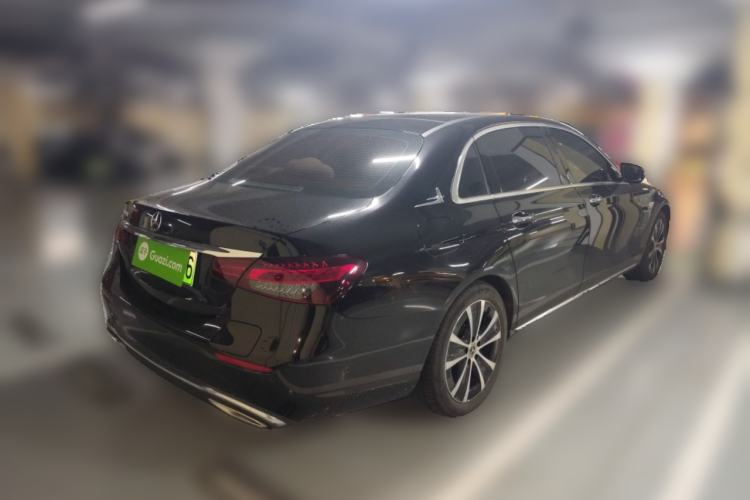 Used Mercedes-Benz E-Class New Energy 2022 Facelift E 350 e L Plug-in Hybrid Sedan Rear Right 45 Deg