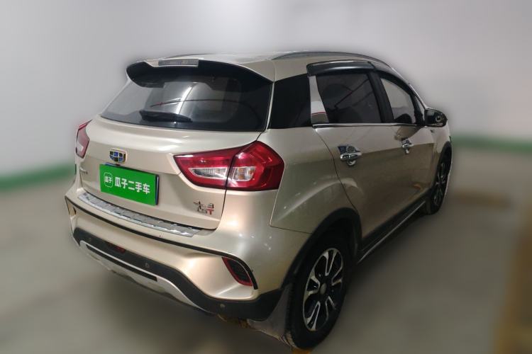 Used Geely Auto Vision X3 2017 1.5L Automatic Elite Model Rear Right 45 Deg