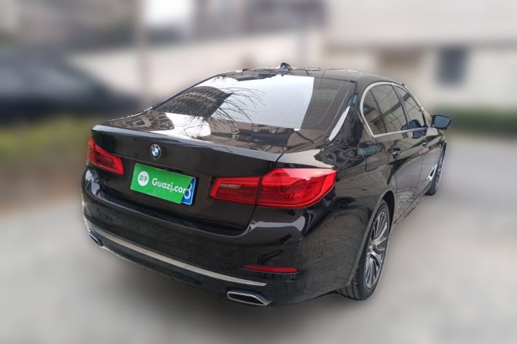Used BMW 5 Series 2020 530Li Luxury Edition Premium Package Rear Right 45 Deg