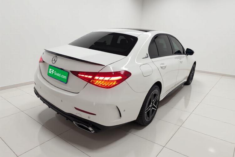 Used Mercedes-Benz C-Class 2023 Second Facelift C 260 L Starry Night Sports Edition Rear Right 45 Deg