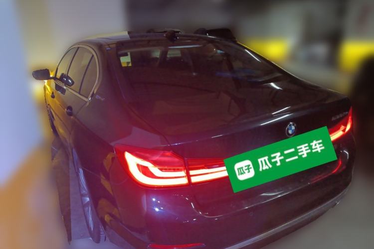 Used BMW 5 Series New Energy 2019 Updated 530Le Pioneer Edition Rear Left 45 Deg