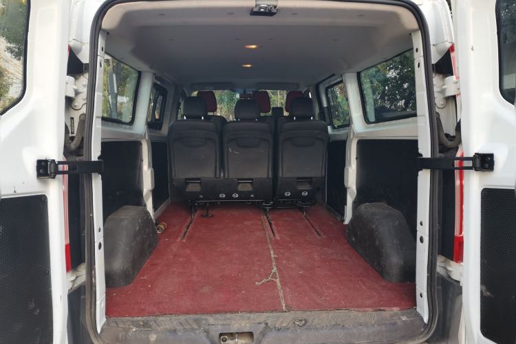 Used Ford Transit 2020 2.0T Diesel Multi-Function Commercial Vehicle Mid-Axle Low-Roof Lift-Up Tailgate China VI Standard