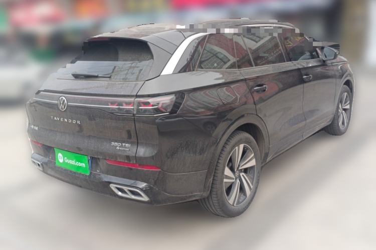 Used Volkswagen Tavendor 2024 380TSI All-Wheel-Drive R-Line Cruise Premium Edition Rear Right 45 Deg