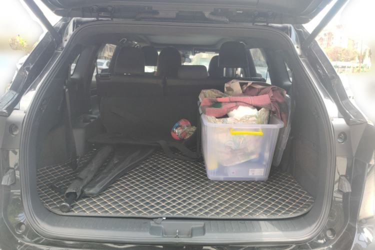 Used Toyota Crown Kluger 2021 2.5L HEV Four-Wheel Drive Luxury Edition Trunk