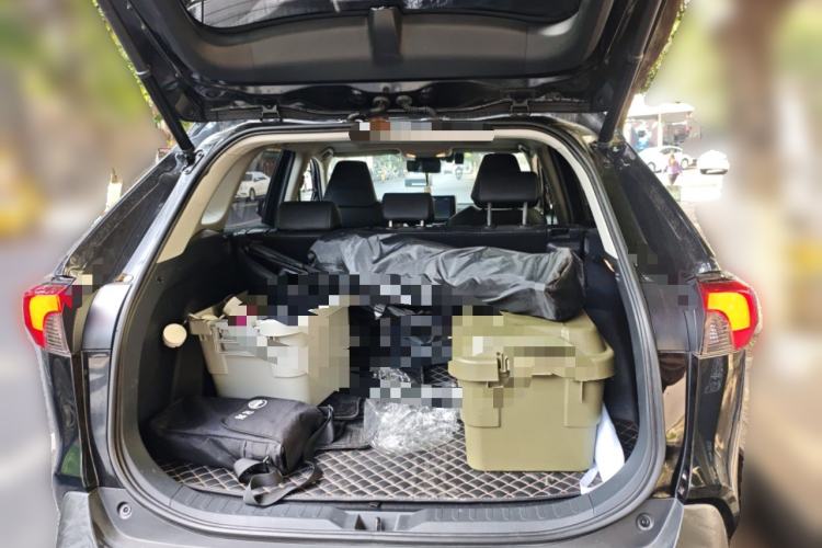 Used Toyota RAV4 2020 Dual-Motor 2.5L E-CVT Four-Wheel Drive Flagship Edition Trunk