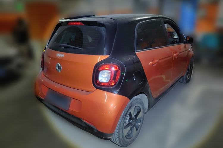 Used smart forfour 2018 1.0L 52kW Passion Edition Rear Right 45 Deg