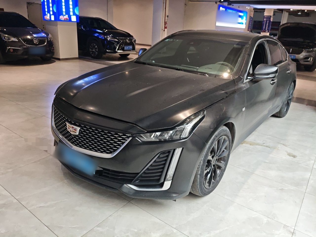 تحت مقدمة السيارة