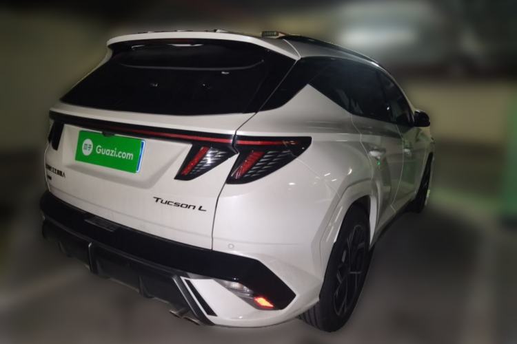 Used Hyundai Tucson 2025 Tucson L 1.5T Elite Edition N-Line Rear Right 45 Deg