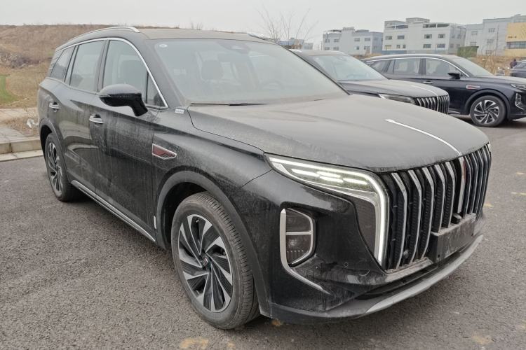 Used Hongqi HS7 PHEV 2024 2.0T PHEV Four-Wheel Drive Flagship Edition 7 Seats Front Right 45 Deg