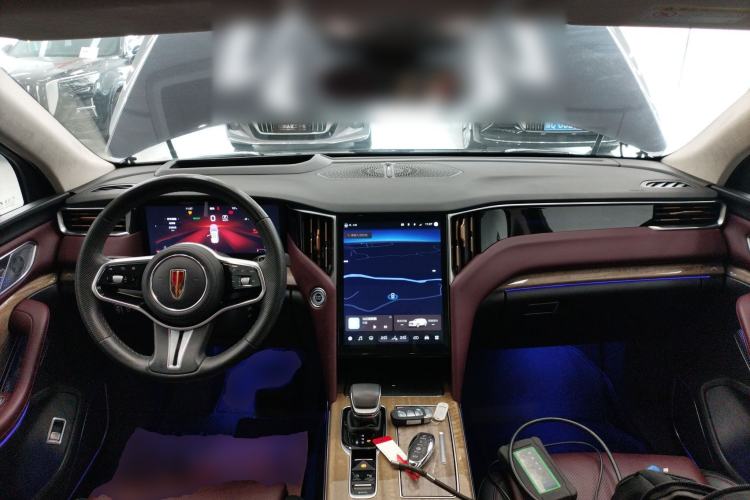 Used Hongqi HS7 2023 2.0T Automatic All-Wheel-Drive Flagship Edition Six Seats
