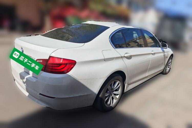 Used BMW 5 Series 2013 525Li Luxury Model Rear Right 45 Deg