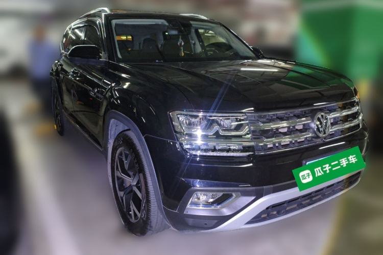 Used Volkswagen Teramont 2020 380TSI Four-Wheel Drive Luxury Version China VI Standard Front Right 45 Deg