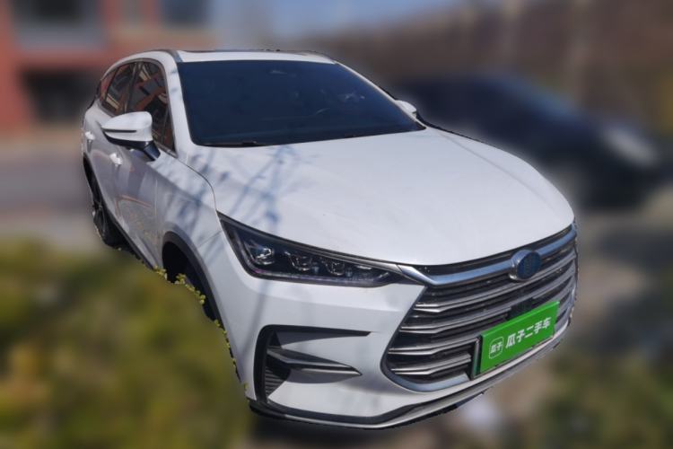 Used BYD Tang New Energy 2021 DM-i 112KM Prestige Model Front Right 45 Deg