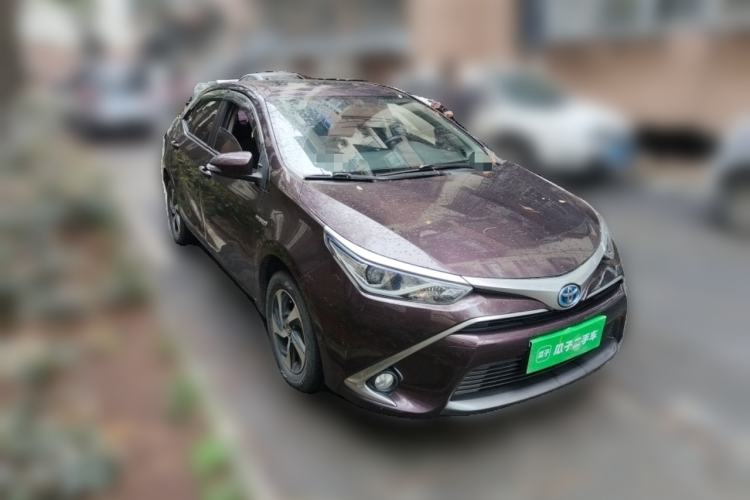 Used Toyota Levin 2017 Revised Dual-Engine 1.8H GS E-CVT Elite Sunroof Version China V Standard Front Right 45 Deg