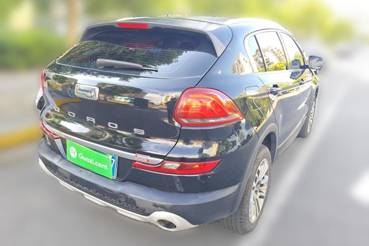 Used Qoros 5 2017 1.6T Automatic Prestige Model Rear Right 45 Deg