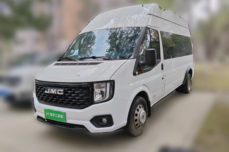 Used JMC Fushun 2023 2.0T Manual Diesel Long-Wheelbase High-Roof Business Van with Dual Rear Tires 6–9 Seats
