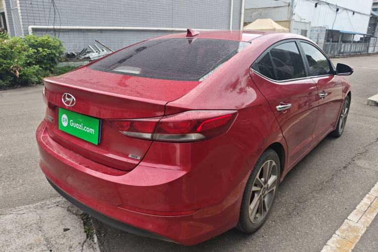 Used Hyundai Elantra (6th Generation / Lingdong) 2016 1.6L Automatic ZhiXuan – Elite Version Rear Right 45 Deg