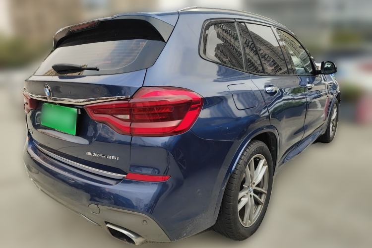 Used BMW X3 2018 xDrive25i M Sport Package China V Rear Right 45 Deg