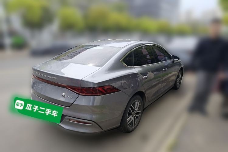 Used BYD Qin PLUS 2021 DM-i 55KM Flagship Model Rear Right 45 Deg
