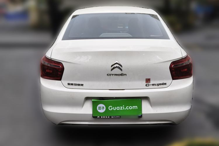 Used Citroen Elysee 2018 Revised Version 1.6L Manual Fashion Edition Rear