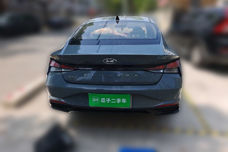 Used Hyundai Elantra 2022 1.5L CVT GLX Elite Edition Rear