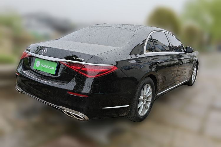 Used Mercedes-Benz S-Class 2021 S 400 L Business Model Rear Right 45 Deg