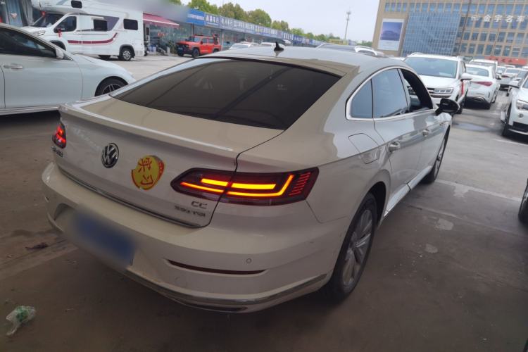 Used Volkswagen FAW-Volkswagen CC 2019 330TSI Huayan Edition China V Standard Rear Right 45 Deg