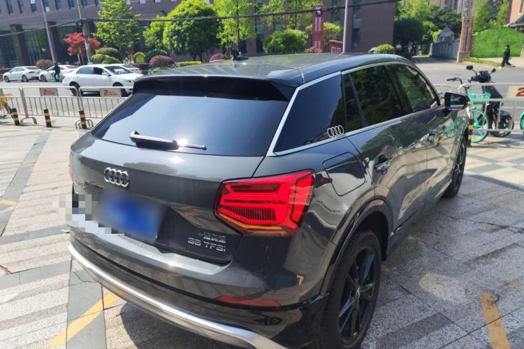 Used Audi Q2L 2021 35 TFSI Fashion Dynamic Model Rear Right 45 Deg