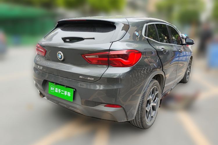 Used BMW X2 2019 sDrive20i M Sport Package China VI Emission Standard Rear Right 45 Deg