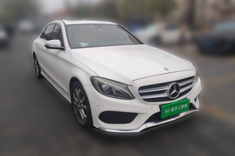 Used Mercedes-Benz C-Class 2015 Restyled C 180 L Sport Edition Front Right 45 Deg