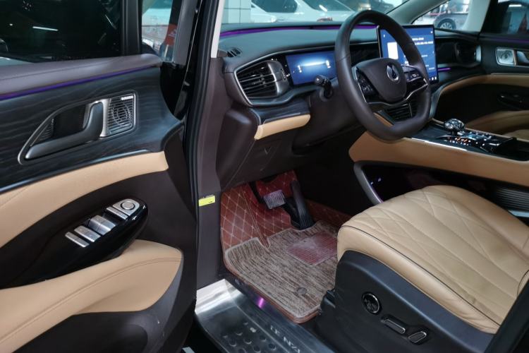 Used Denza D9 2024 DM-i 980 Four-Wheel Drive Prestige Model Driver Seat