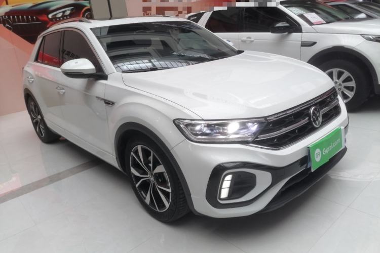 Used Volkswagen T-ROC 2023 300TSI DSG Two-Wheel-Drive Chen Guang Edition Front Right 45 Deg