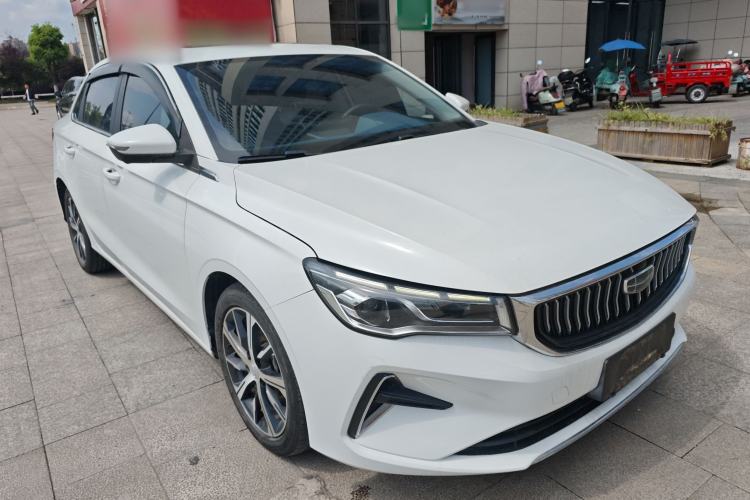 Used Geely Auto Emgrand 2022 4th Generation 1.5L CVT Flagship Model Front Right 45 Deg