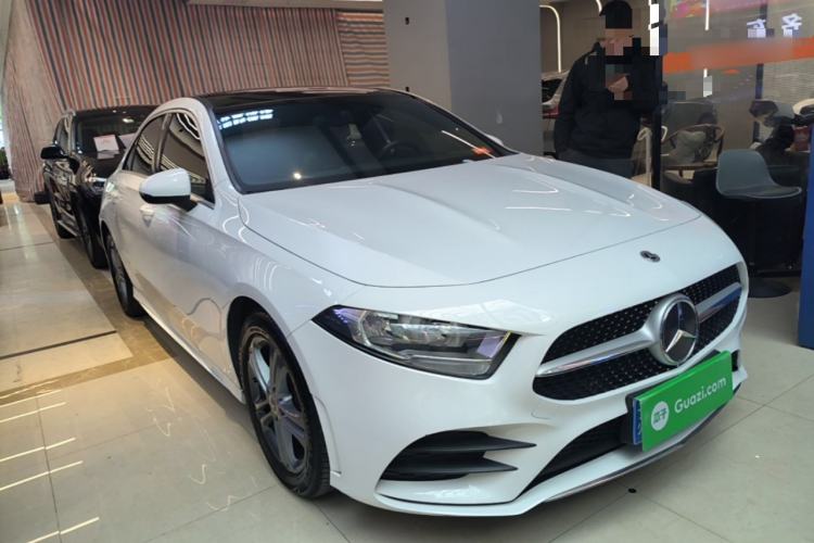 Used Mercedes-Benz A-Class 2022 Restyled A 180 L Sport Sedan Front Right 45 Deg