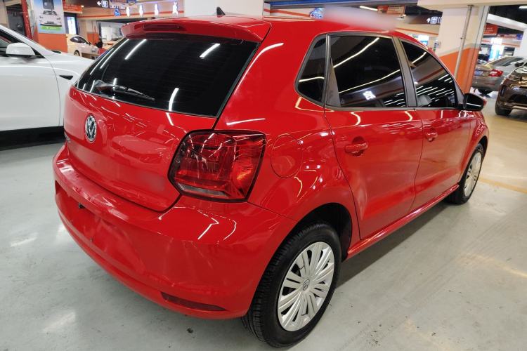 Used Volkswagen Polo 2016 1.6L Automatic Comfort Model Rear Right 45 Deg