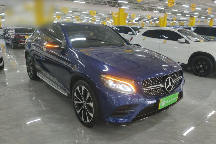 Used Mercedes-Benz GLC Coupe 2017 GLC 260 4MATIC Coupe SUV Front Right 45 Deg